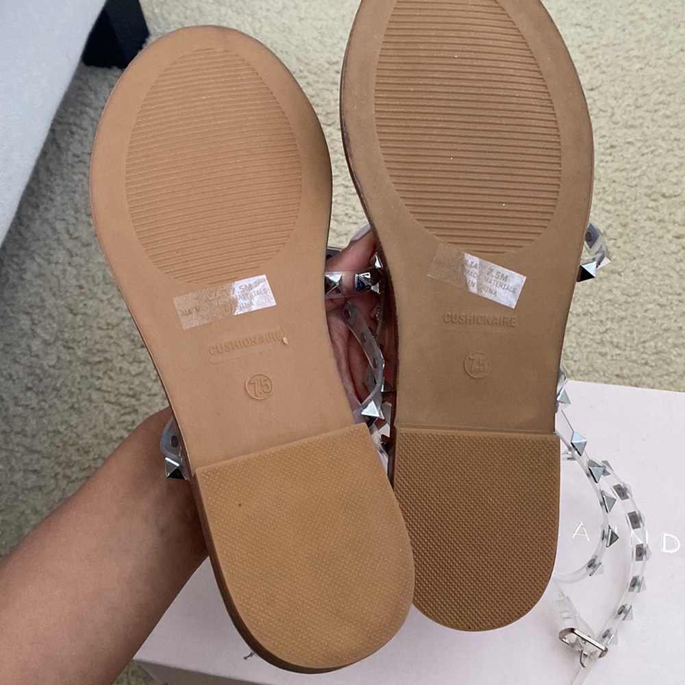 CUSHIONAIRE Rhinestone Sandals - Picture 5 of 5